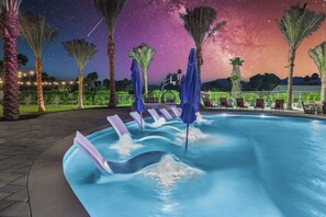 A heated pool - The Hideaway, Pool & Outdoor TV (Bermuda Dunes)