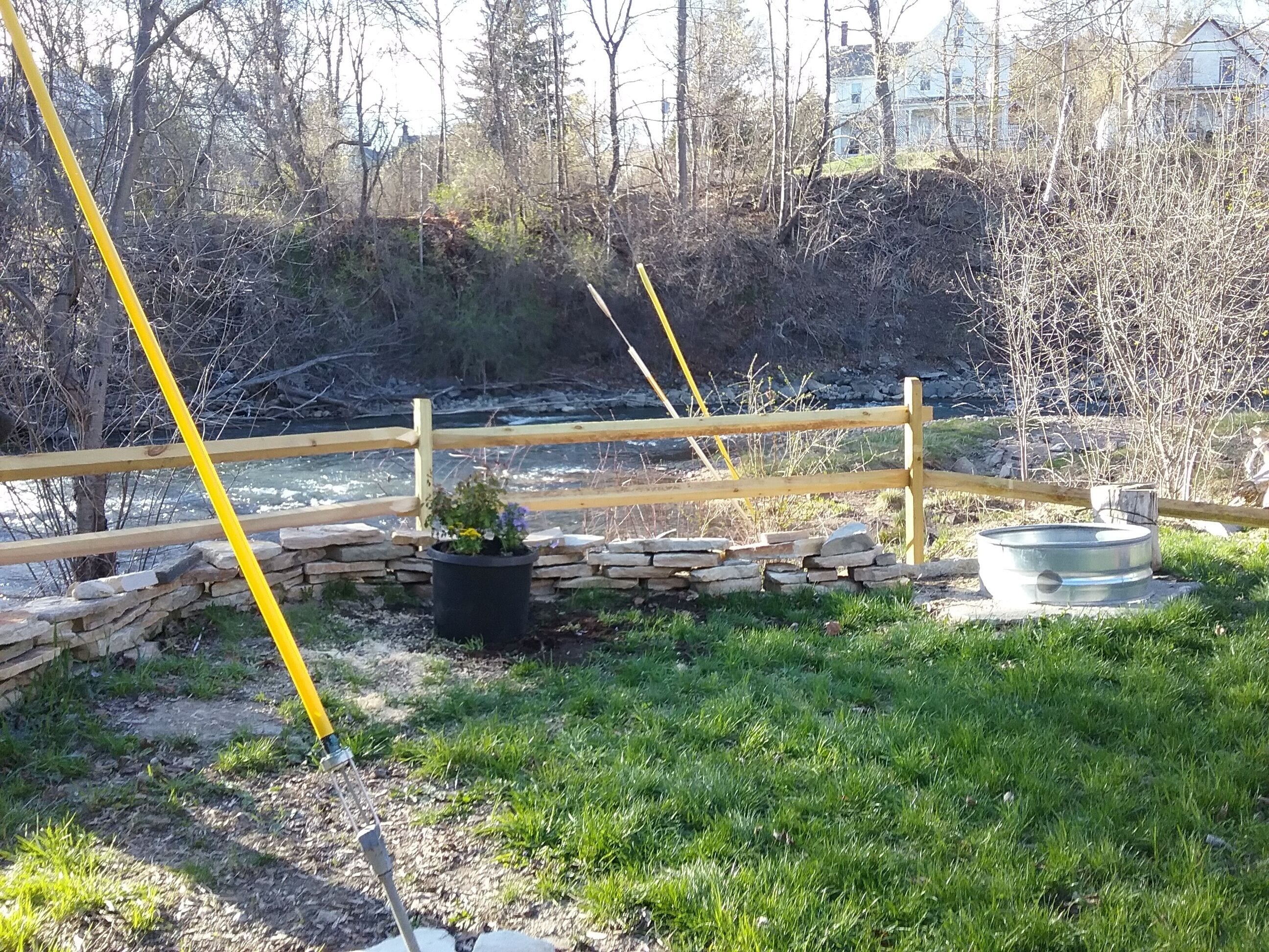 Enceinte de l’hébergement