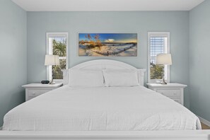 Desk, iron/ironing board, free WiFi, bed sheets - Flip Flop Inn: Dog Friendly, Pool, 1.5 Blocks to Beach by Anna Maria Life Vacation Rentals (Holmes Beach)