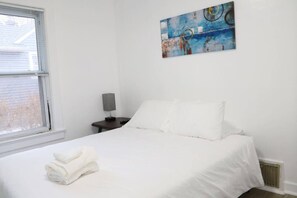 Desk, iron/ironing board, travel crib, WiFi