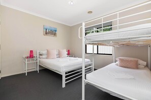 Iron/ironing board, travel cot, WiFi, bed sheets