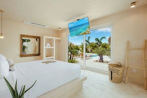 Room - Beachfront Villa @ Mangel Halto w/ Pool & Jacuzzi (Savaneta)