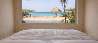 Beachfront Villa @ Mangel Halto w/ Pool & Jacuzzi