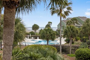 Pool - 2-story Condo with Private Balcony, Ocean Views and Community Pool (Isle Of Palms)