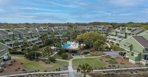 Exterior - 2-story Condo with Private Balcony, Ocean Views and Community Pool (Isle Of Palms)
