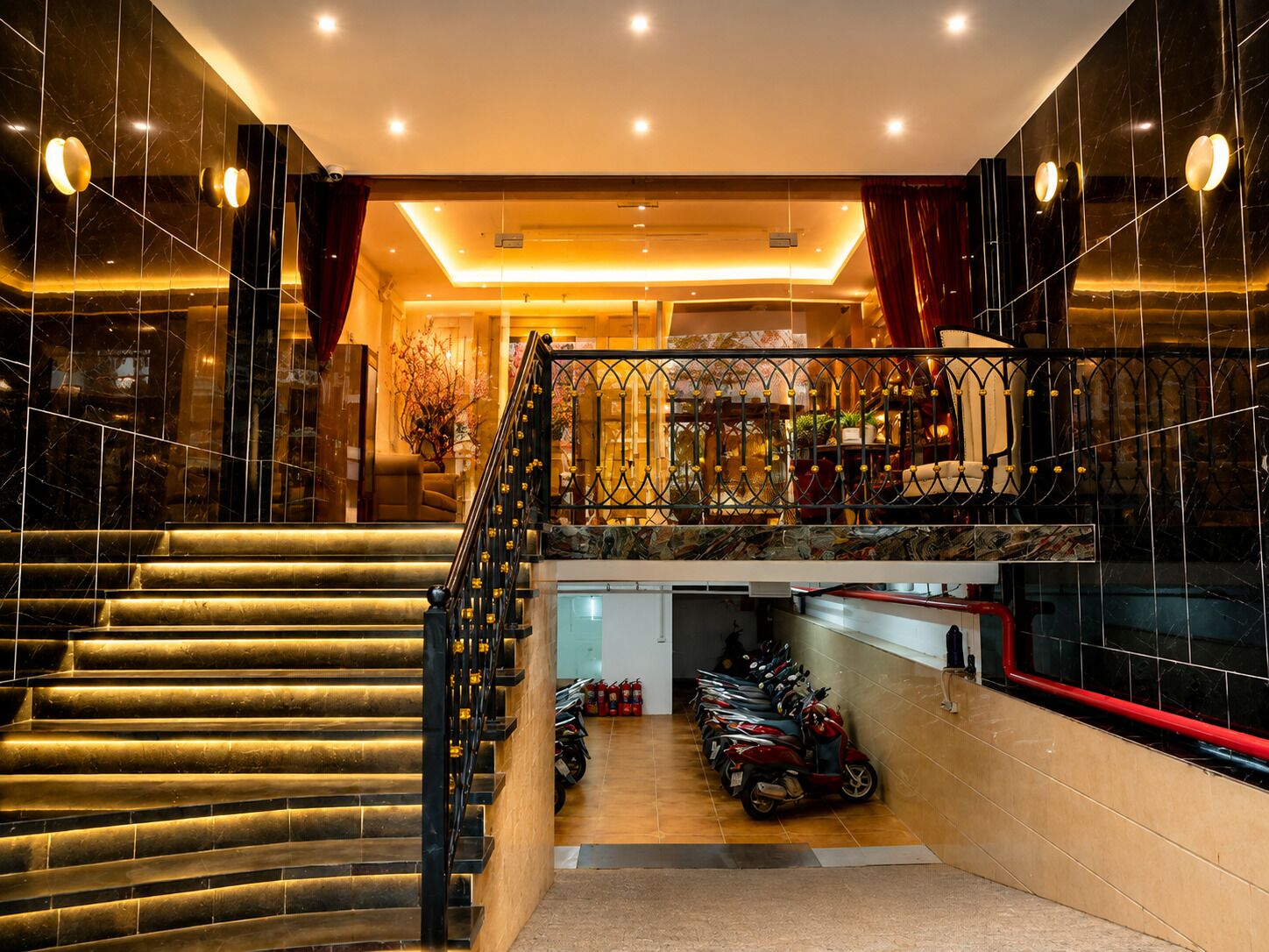 Fachada de la propiedad