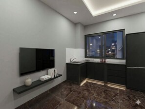 ห้องพักรวมสำหรับครอบครัว | ครัวส่วนตัว