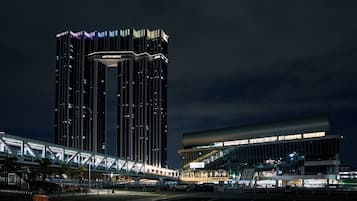 Front of property - evening/night