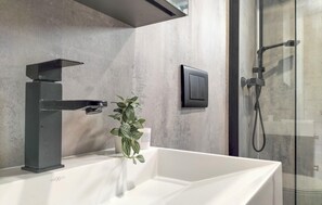 Shower, hair dryer - 2 bedroom lovely home in Heinkenszand (Heinkenszand)