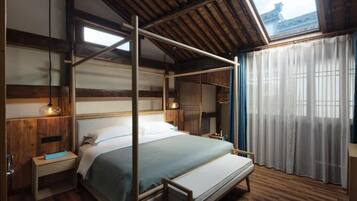 Habitación doble, patio, vista al patio