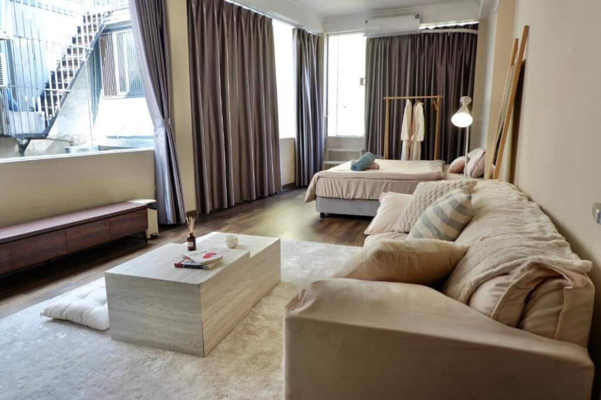 Basic Studio, Balcony, City View