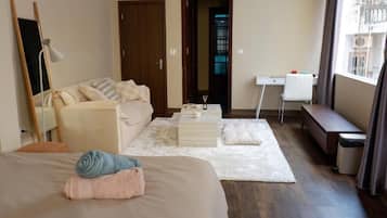 Basic Studio, Balcony, City View