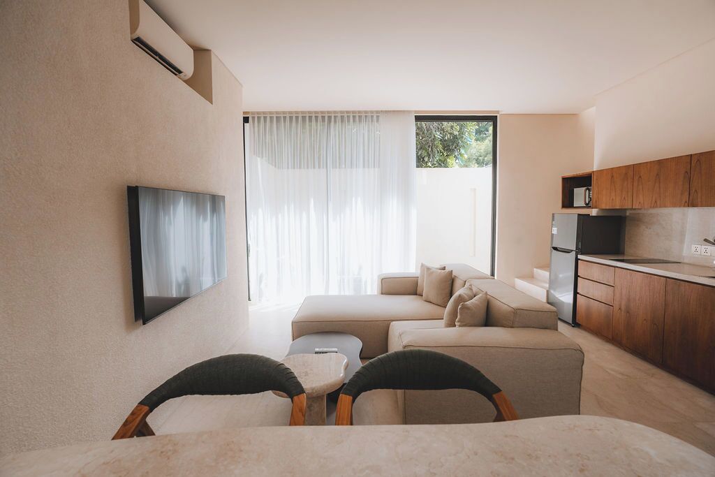 Villa Deluxe, vistas al jardín | Zona de estar