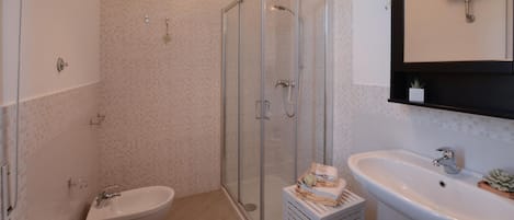 Shower, hair dryer