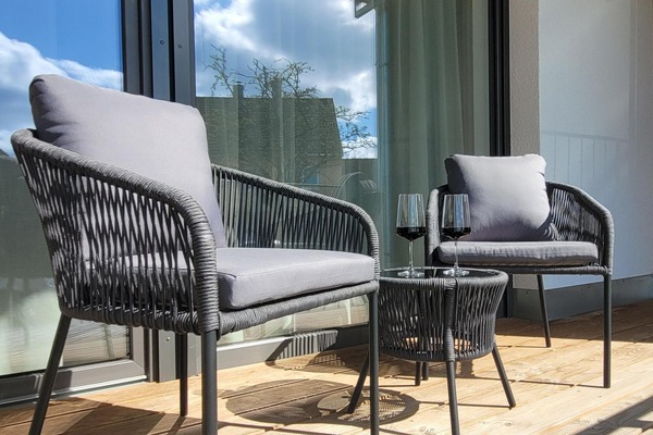 Appartement mit Balkon-Balkon