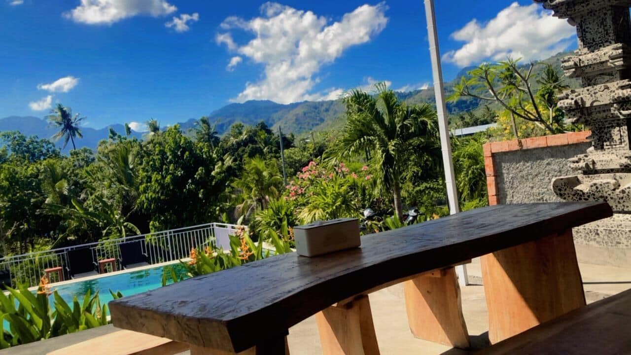 Fachada da propriedade