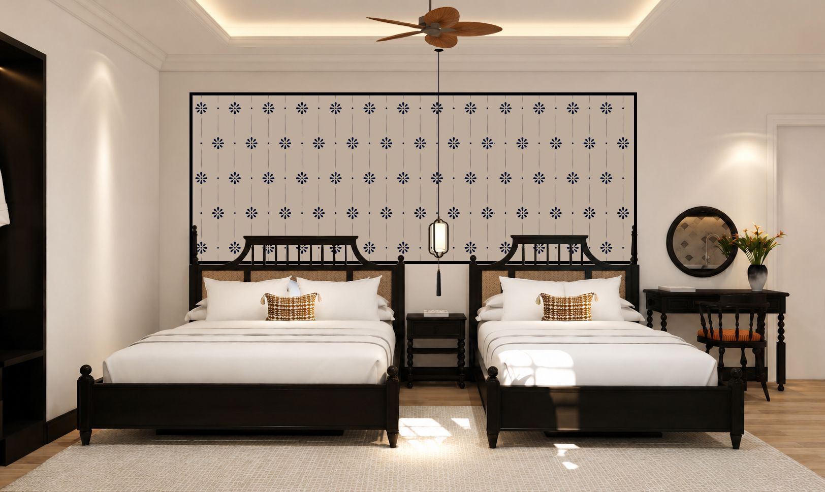 Family Room, City View