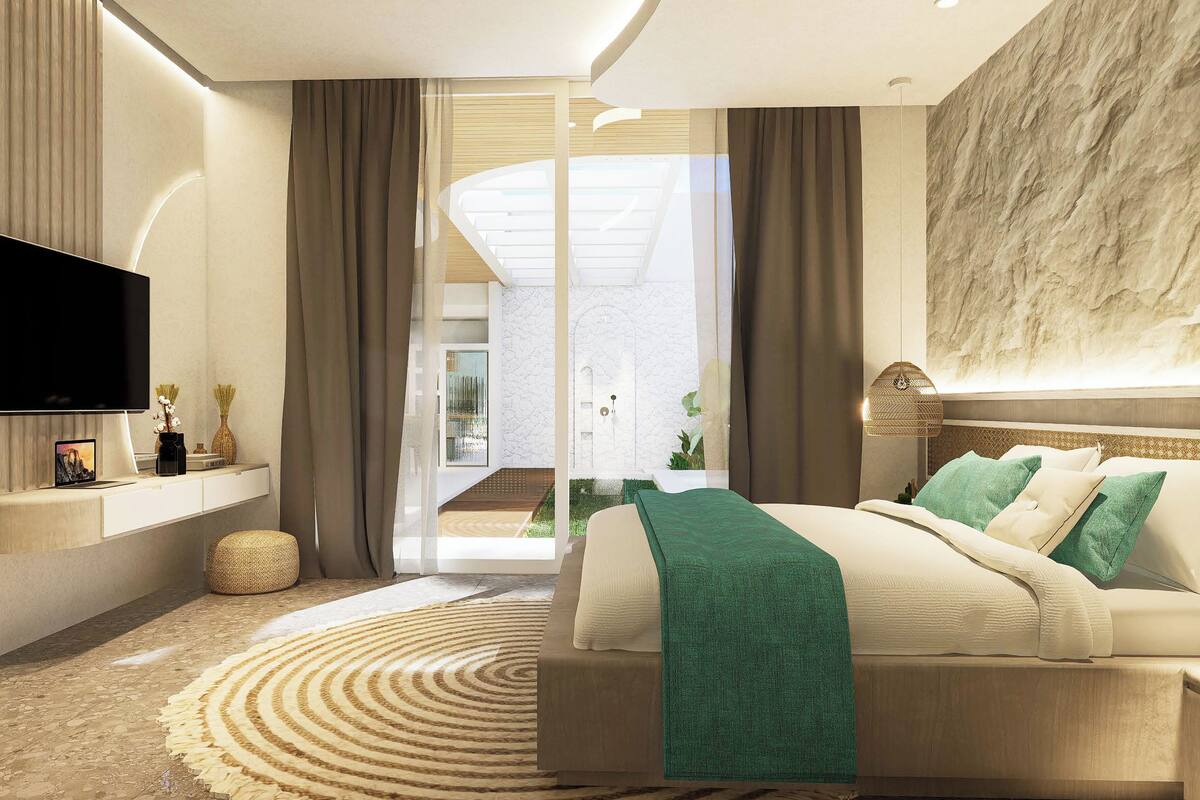 Villa, 2 Bedrooms, Private Pool | In-room safe, blackout drapes, iron/ironing board, free WiFi