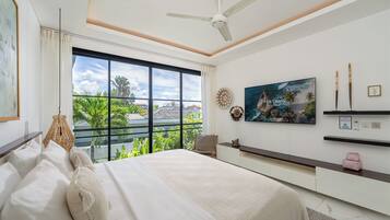 Villa Deluxe | Caja fuerte, wifi gratis, ropa de cama