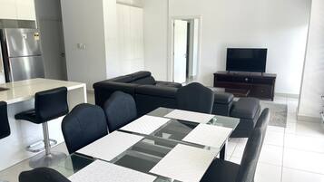 Blackout drapes, soundproofing, iron/ironing board, free WiFi