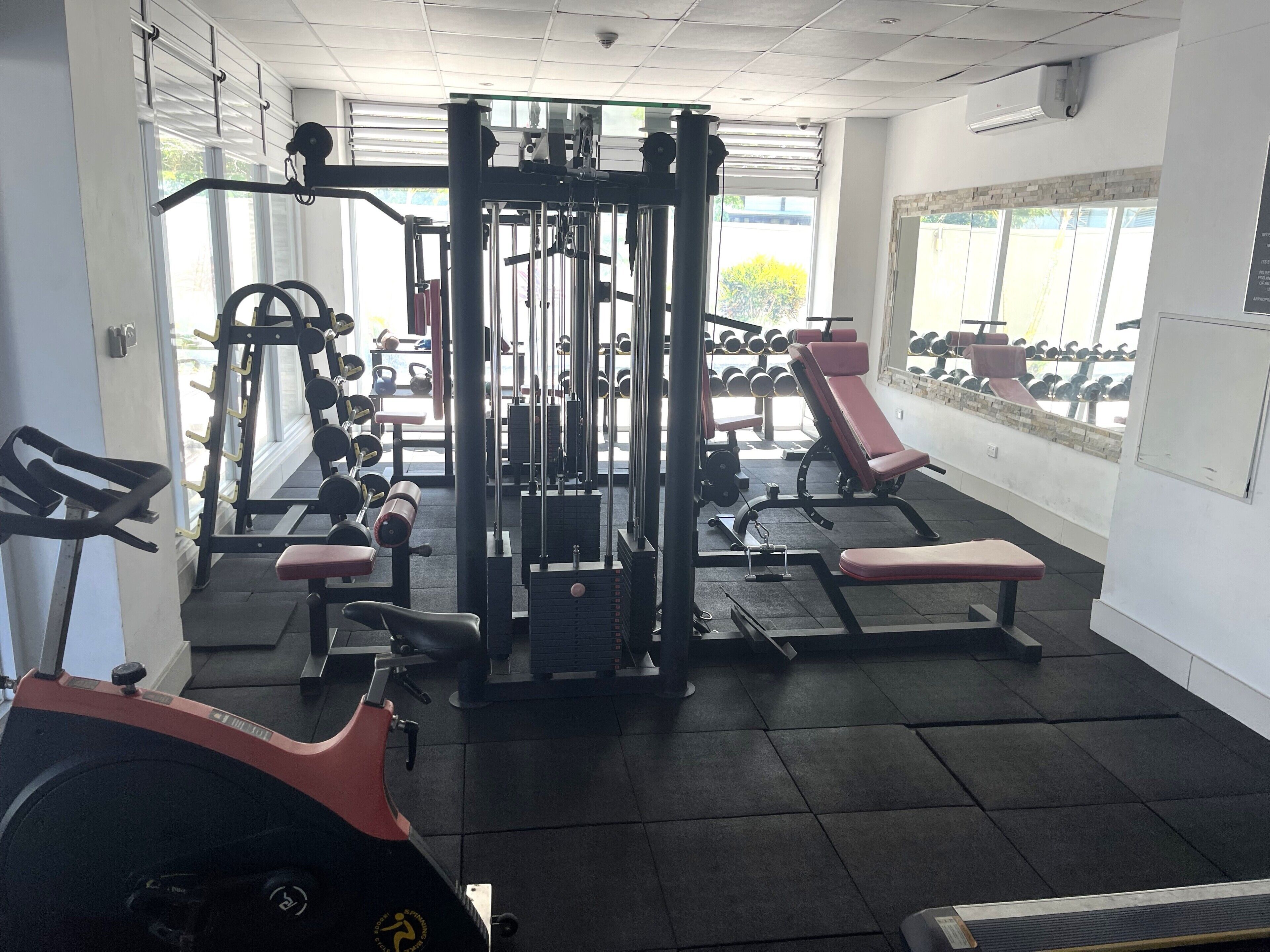 Apartment, 3 Bedrooms, Kitchen, Garden View | Fitness facility