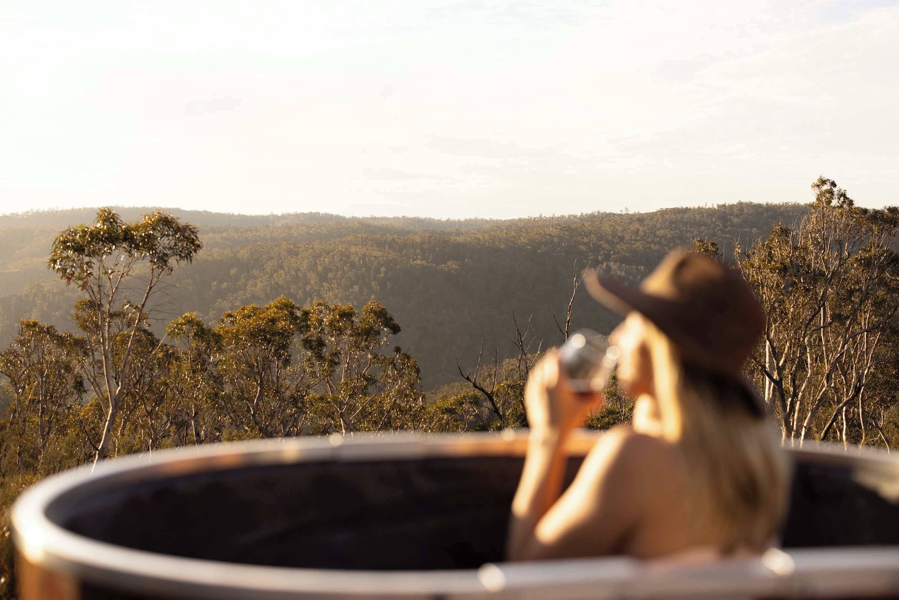 Idromassaggio all'aperto