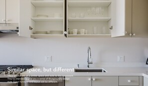 Private kitchen - Blueground | Chinatown, view, nr LA State Historic Park (Los Angeles)