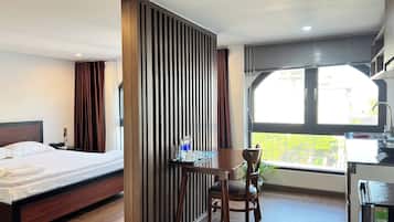 Luksussuite, havutsikt