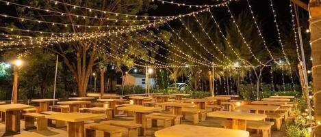 Restauration en plein air