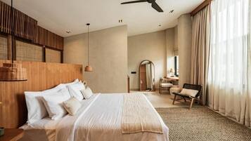 Villa, privézwembad, uitzicht op tuin