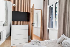 1 Schlafzimmer, Bügeleisen/Bügelbrett, Internetzugang, Bettwäsche
