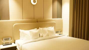 Deluxe dubbelrum - utsikt mot staden