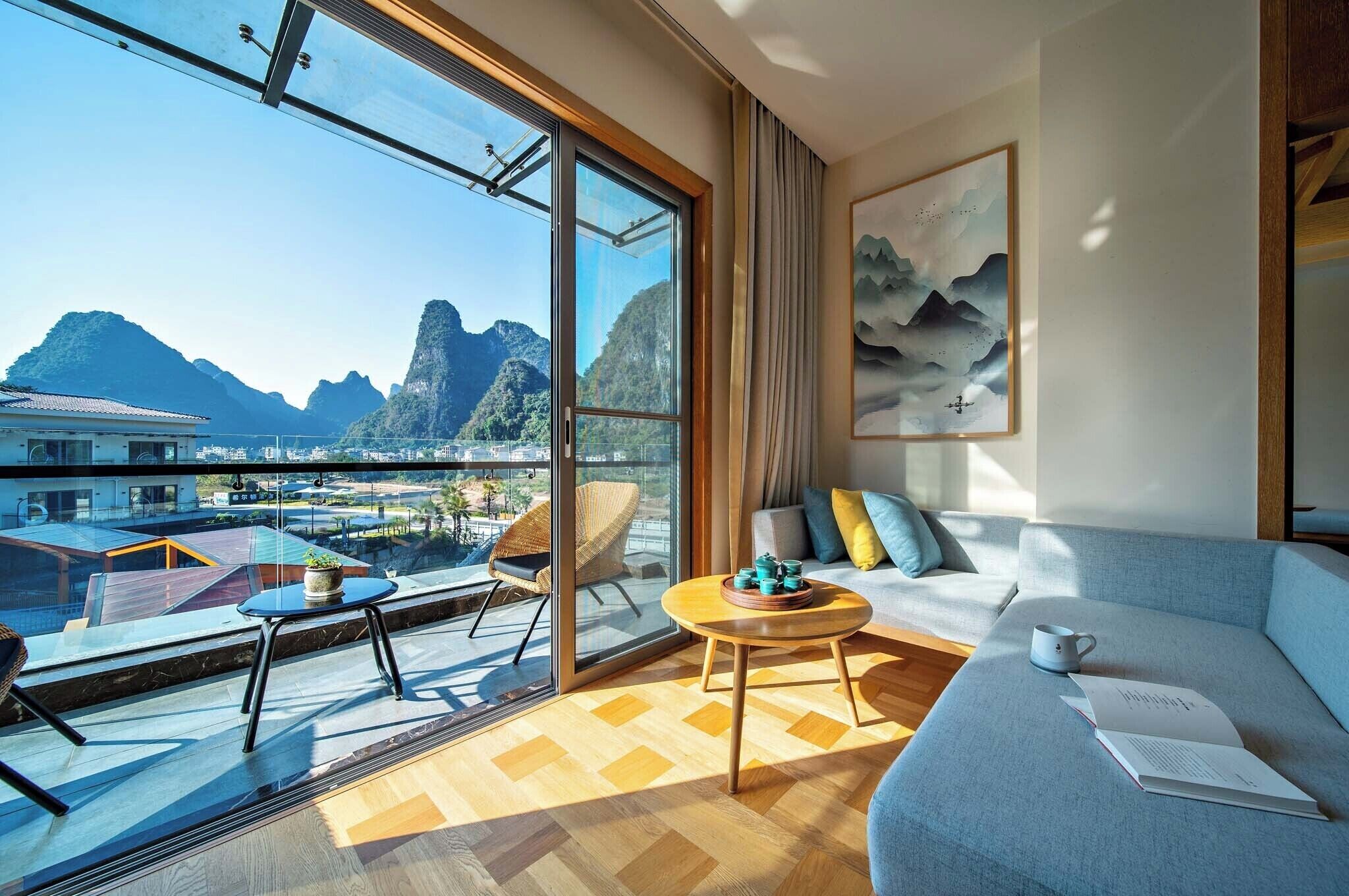 Perhesviitti, näköala mäelle | Terassi/patio