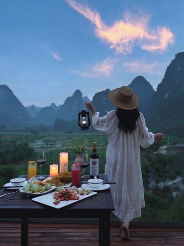 Yangshuo Fadai hot spring luxury hotel