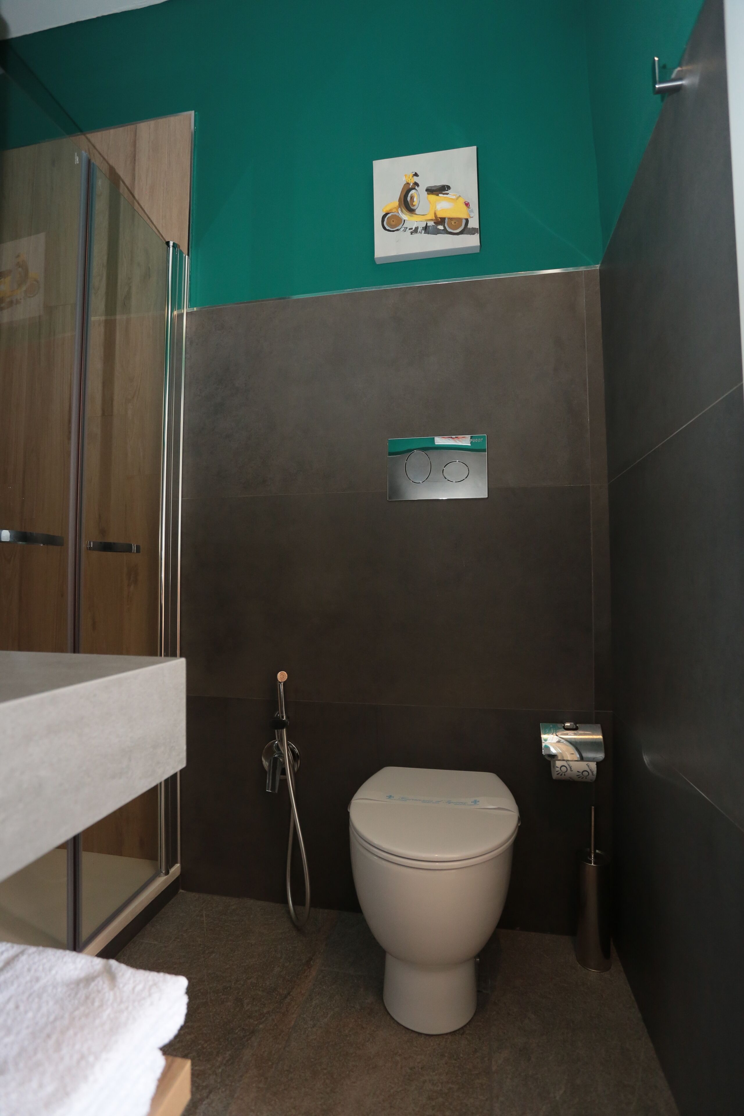 Dobbelt- eller tomannsrom – deluxe, byutsikt | Bad