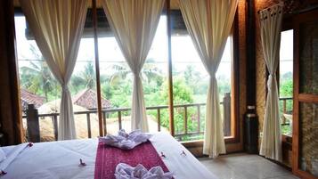 Deluxe Double Room, Balcony, Garden View