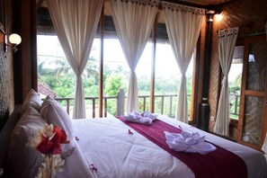 Doppia Deluxe, balcone, vista giardino