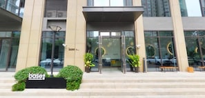 Exterior detail - basePLUS-Binjiang Serviced Apartment (Shanghai)