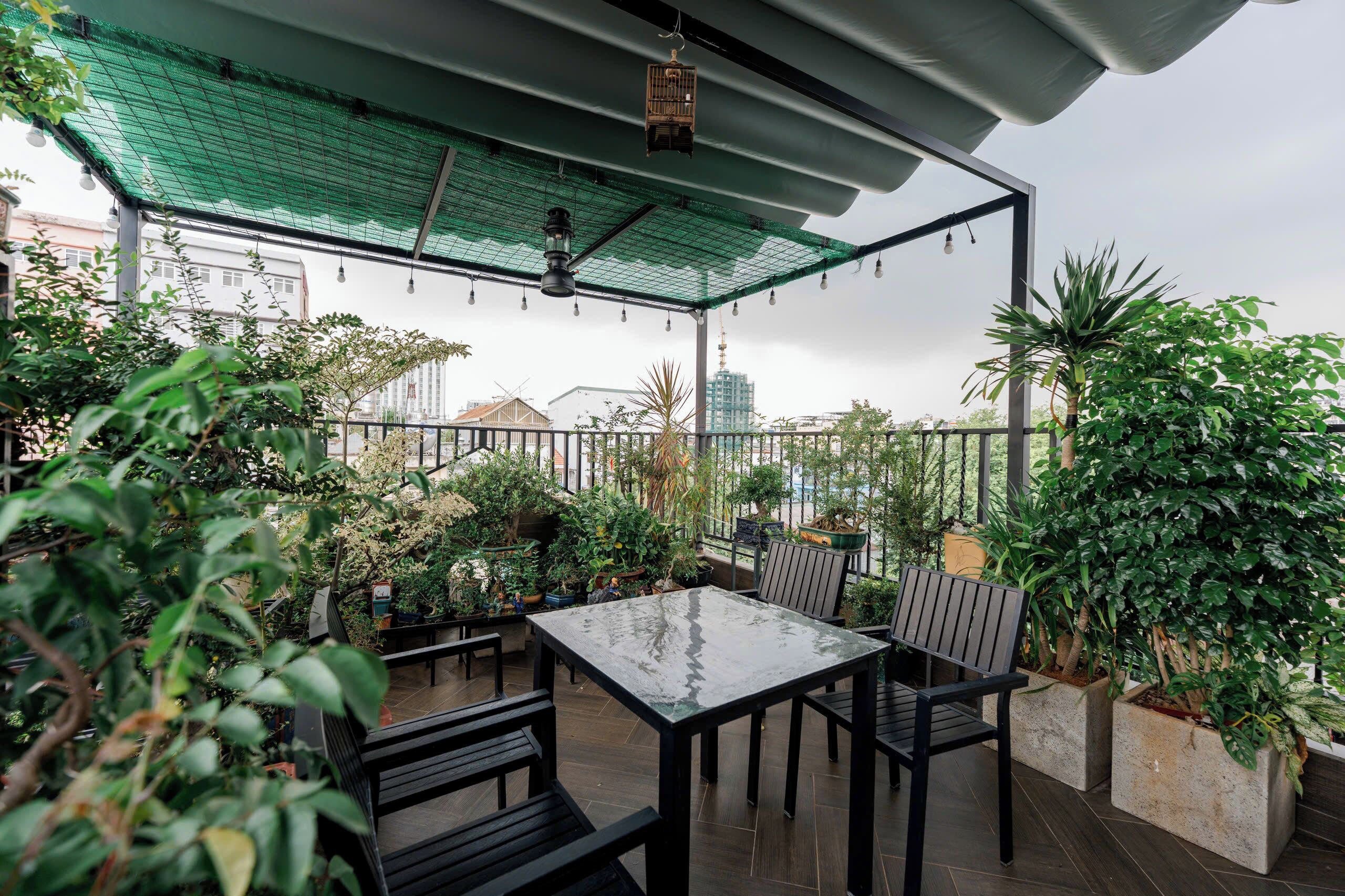 Terrasse sur le toit