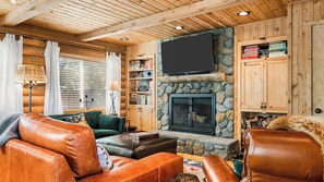 House (3 Bedrooms) | Interior - Big Tree Lodge Cozy Cabin w/ Firepit, Piano Bar & Deck (Fawnskin)