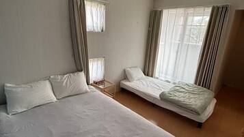 Desk, iron/ironing board, free WiFi, bed sheets