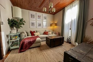 Family House, Multiple Bedrooms (La Fetta Di Cima) | Living area - La Fetta Di Cima (Porlezza)
