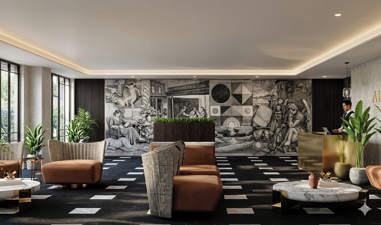 Luxury Apartment, City View | Lobby