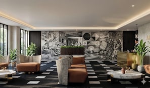 Luxury Apartment, City View | Lobby - Art by Lime Tree Hotels Gurgaon (Gurugram)