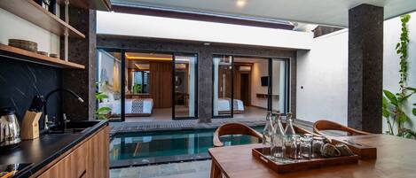 Two Bedroom Pool Villa with private kitchen