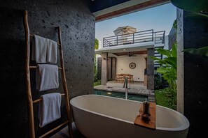 One Bedroom Pool Villa with private kitchen | Terrace/patio