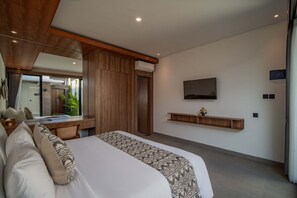 Villa Deluxe, vistas a la piscina (Two Bedroom, with private kitchen)