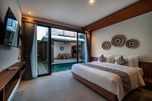 Two Bedroom Pool Villa with private kitchen | Premium bedding, minibar, desk, free WiFi - Alima Villa Ubud (Sukawati)