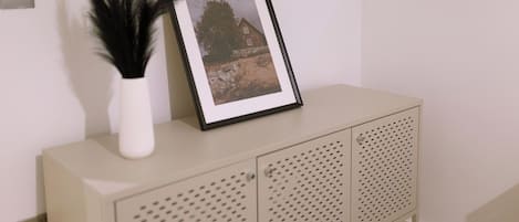 Apartemen, 2 kamar tidur, balkon, pemandangan kota | Interior