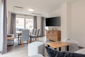 Chalet Klasik, 3 kamar tidur | Ruang keluarga